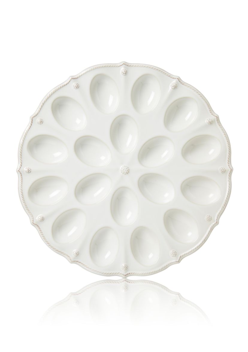 Berry & Thread Whitewash Deviled Egg Platter