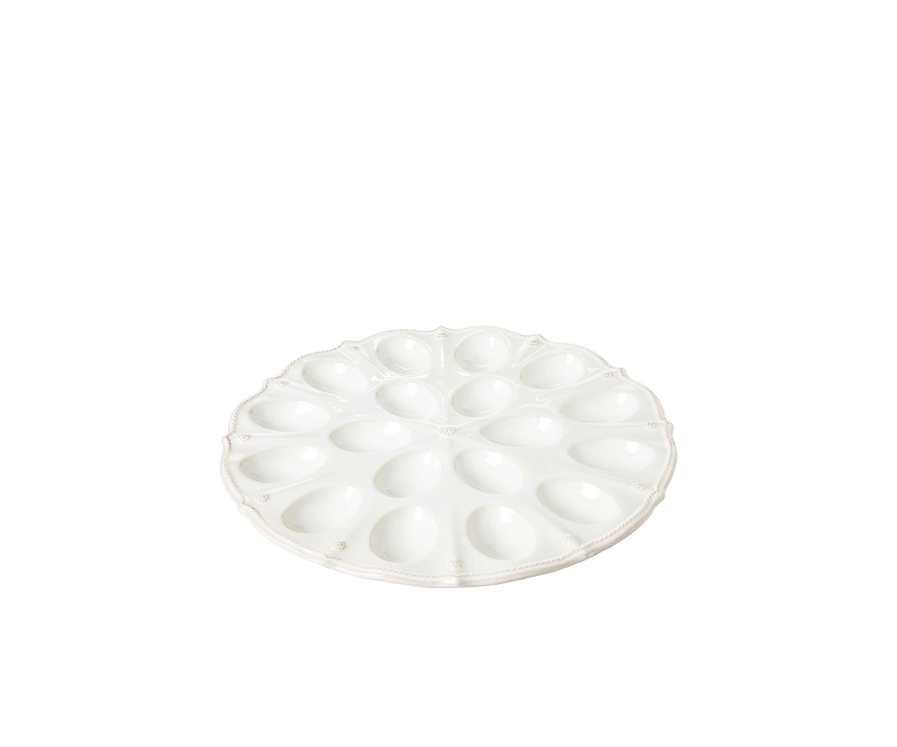 Berry & Thread Whitewash Deviled Egg Platter