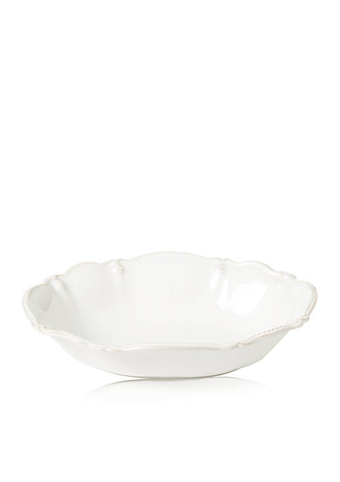 Berry & Thread Whitewash 10-in. Oval Serving Bowl