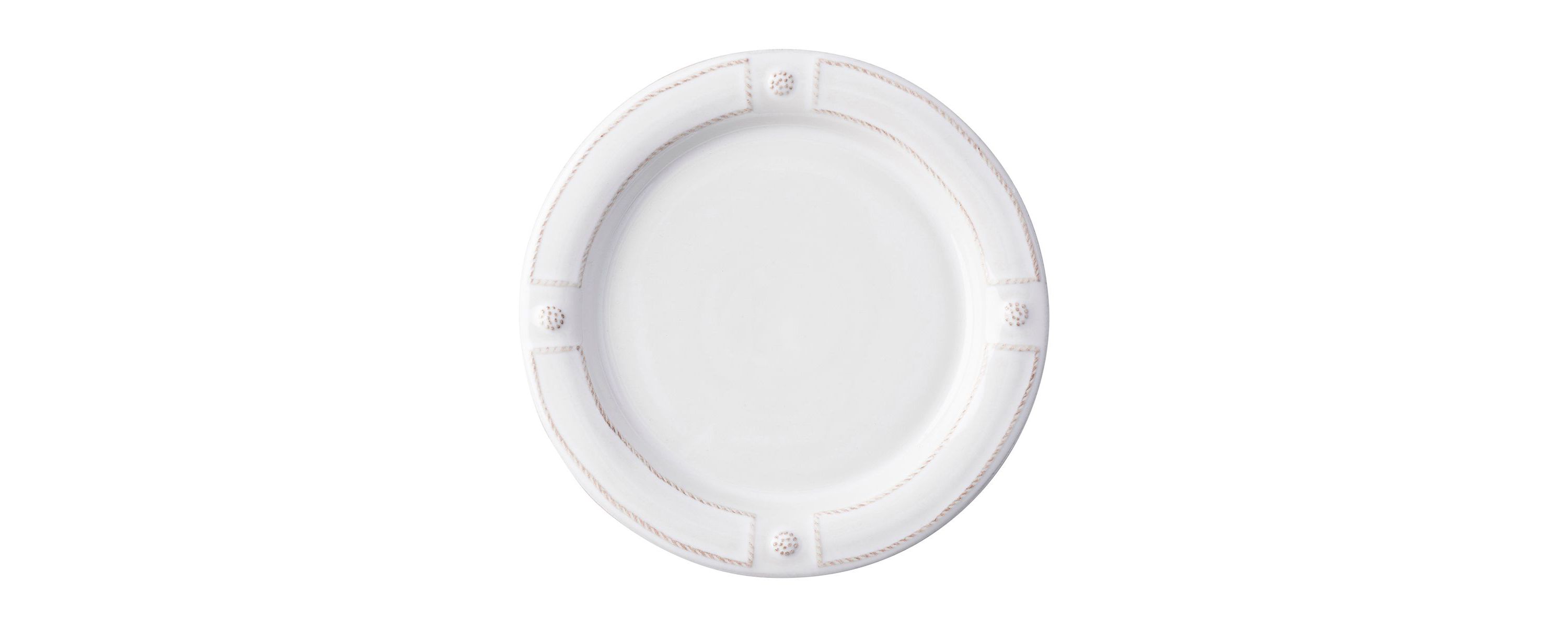 Berry & Thread French Panel 16pc Place Setting - Whitewash