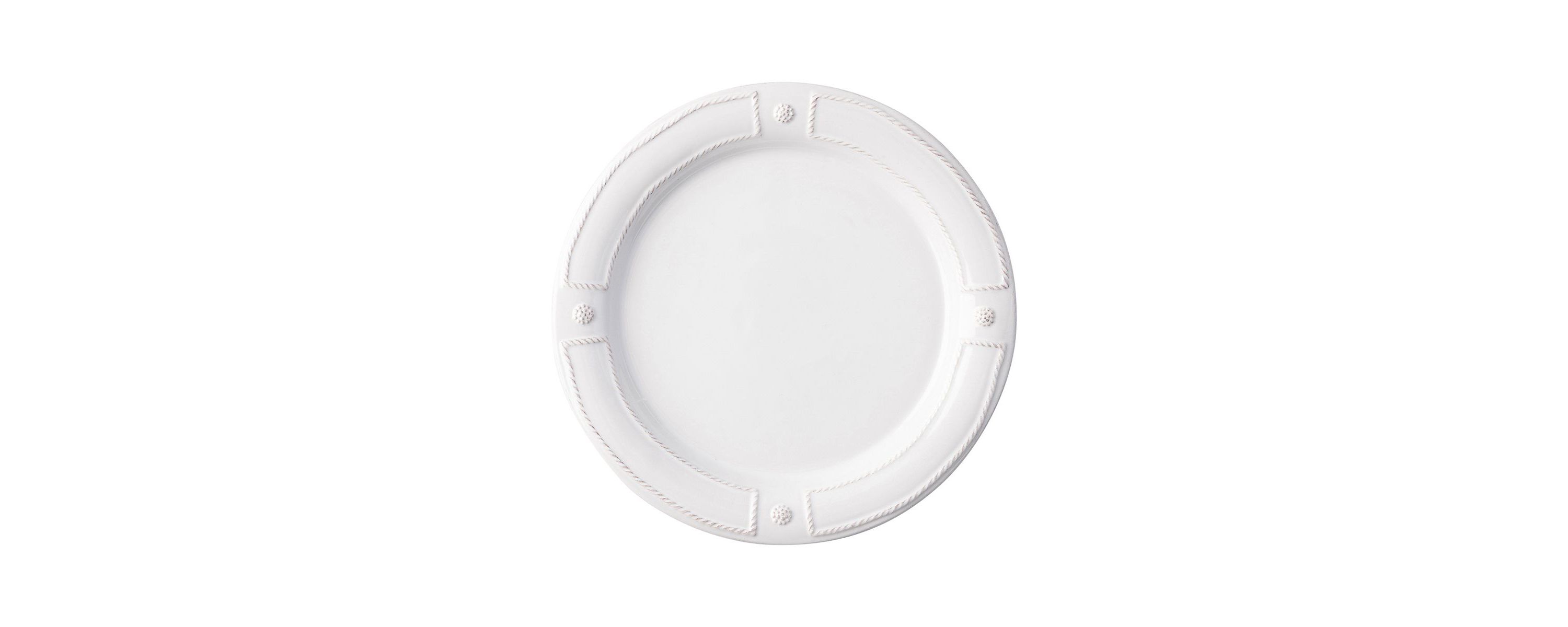 Berry & Thread French Panel 16pc Place Setting - Whitewash
