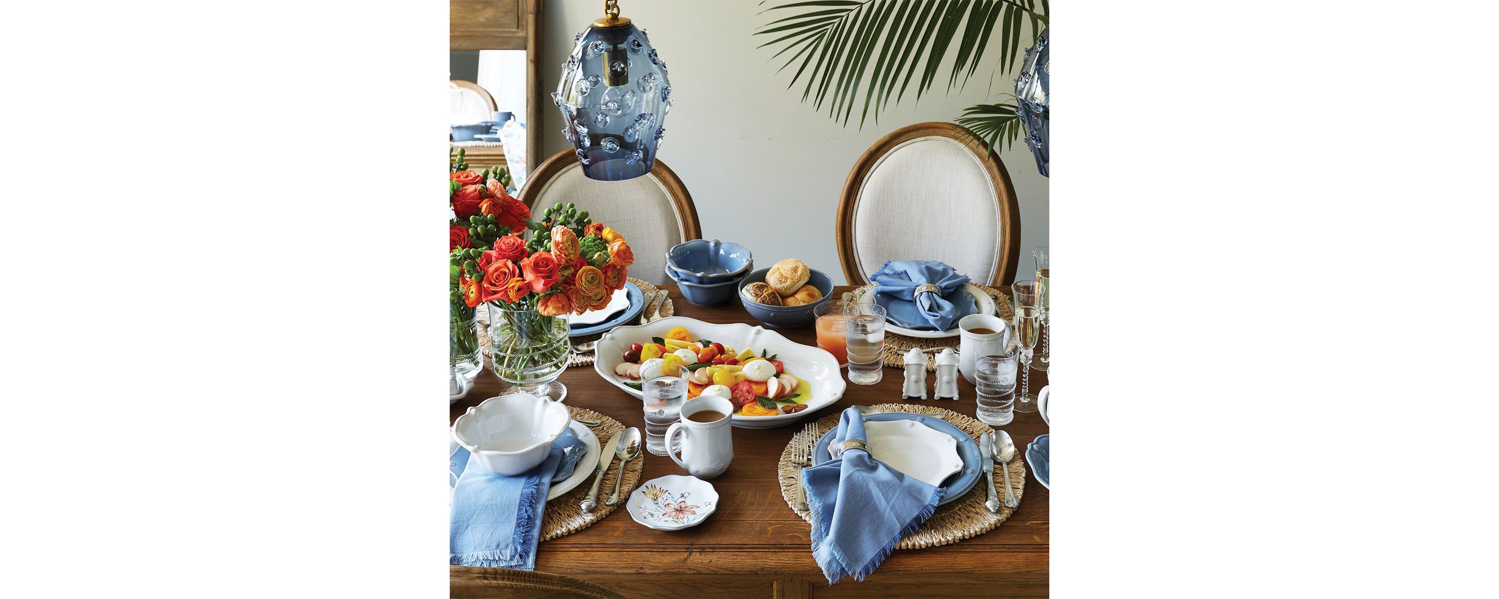 Berry & Thread 16pc Place Setting - Chambray