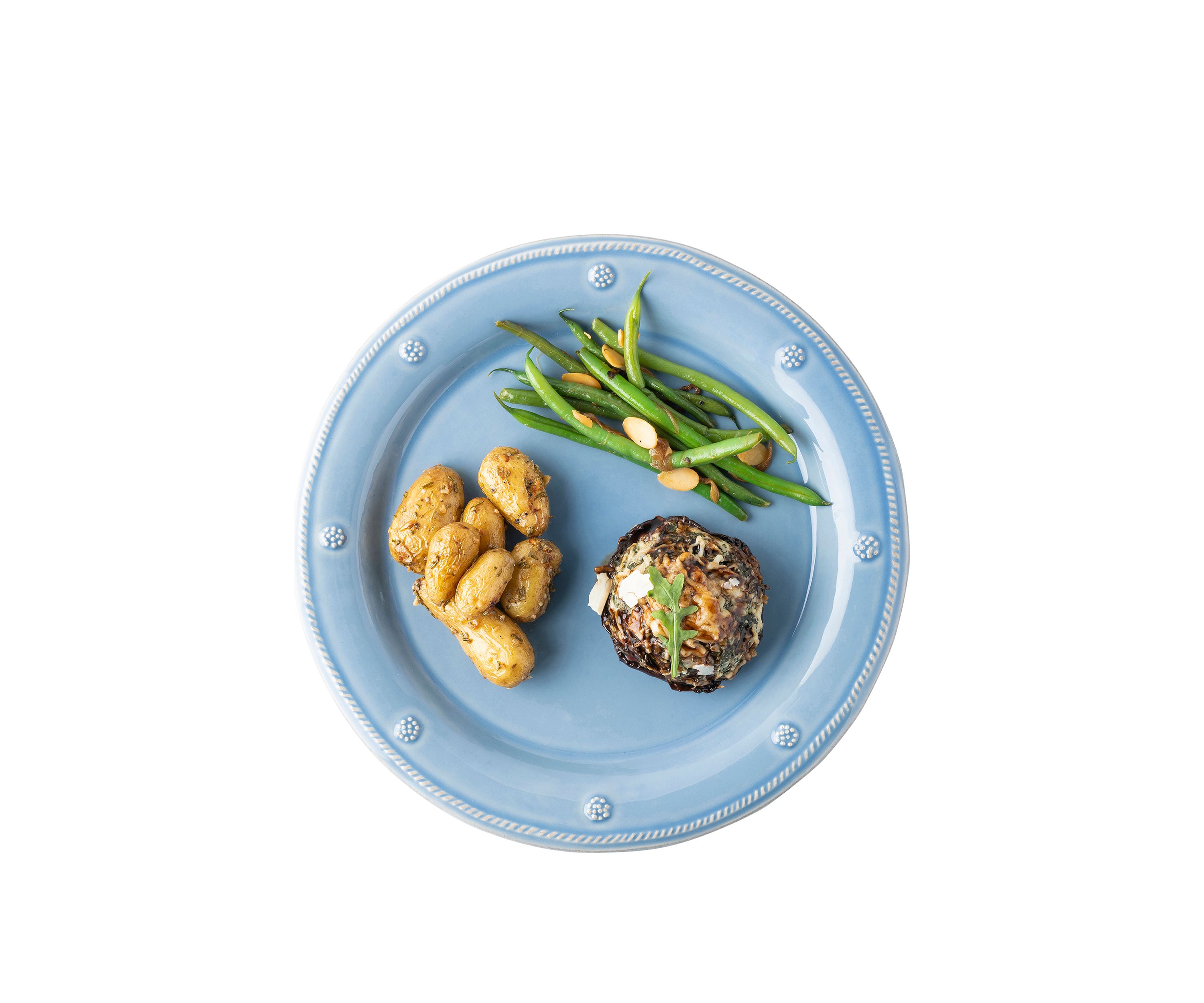 Berry and Thread Chambray Dinner Plate