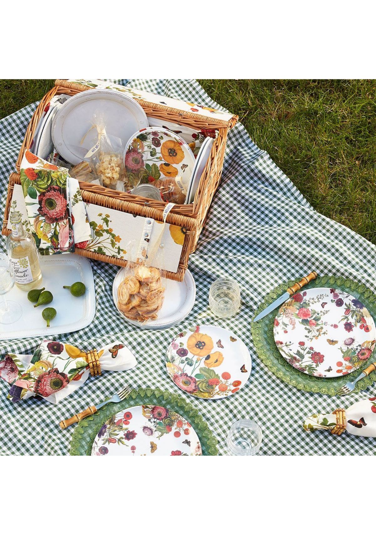 Natural Bamboo 5 Piece Place Setting