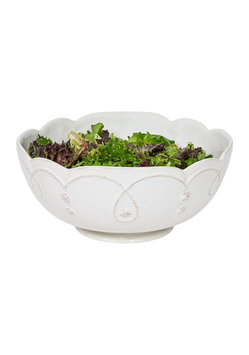 Jardins Du Monde 10" Serving Bowl - Whitewash