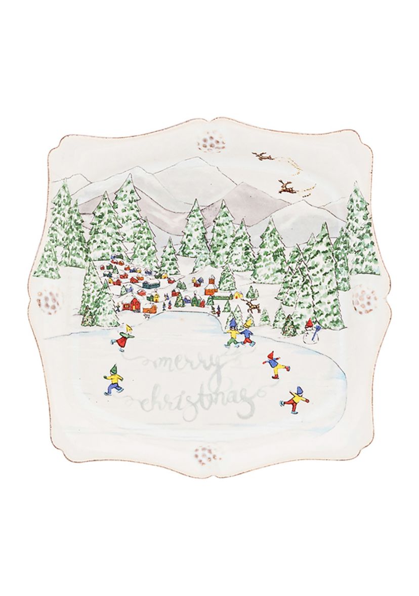 Berry & Thread North Pole Merry Christmas Trinket Tray