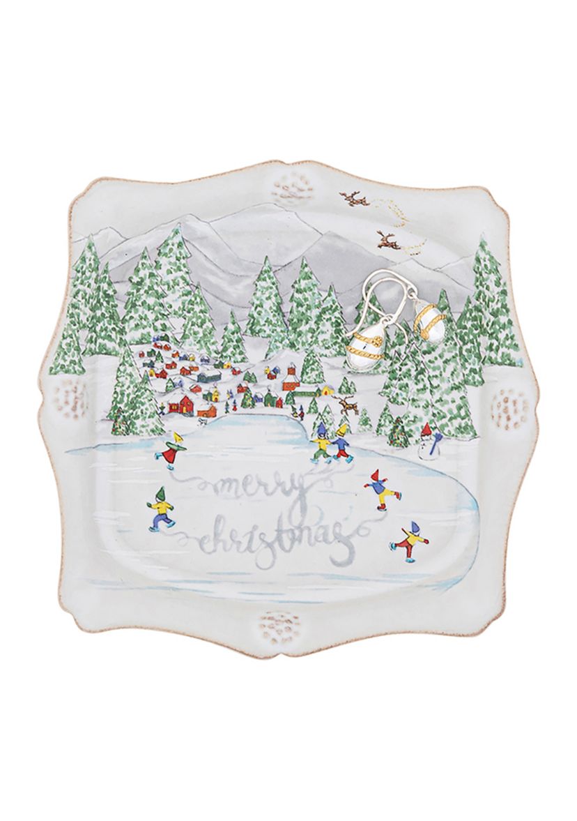 Berry & Thread North Pole Merry Christmas Trinket Tray
