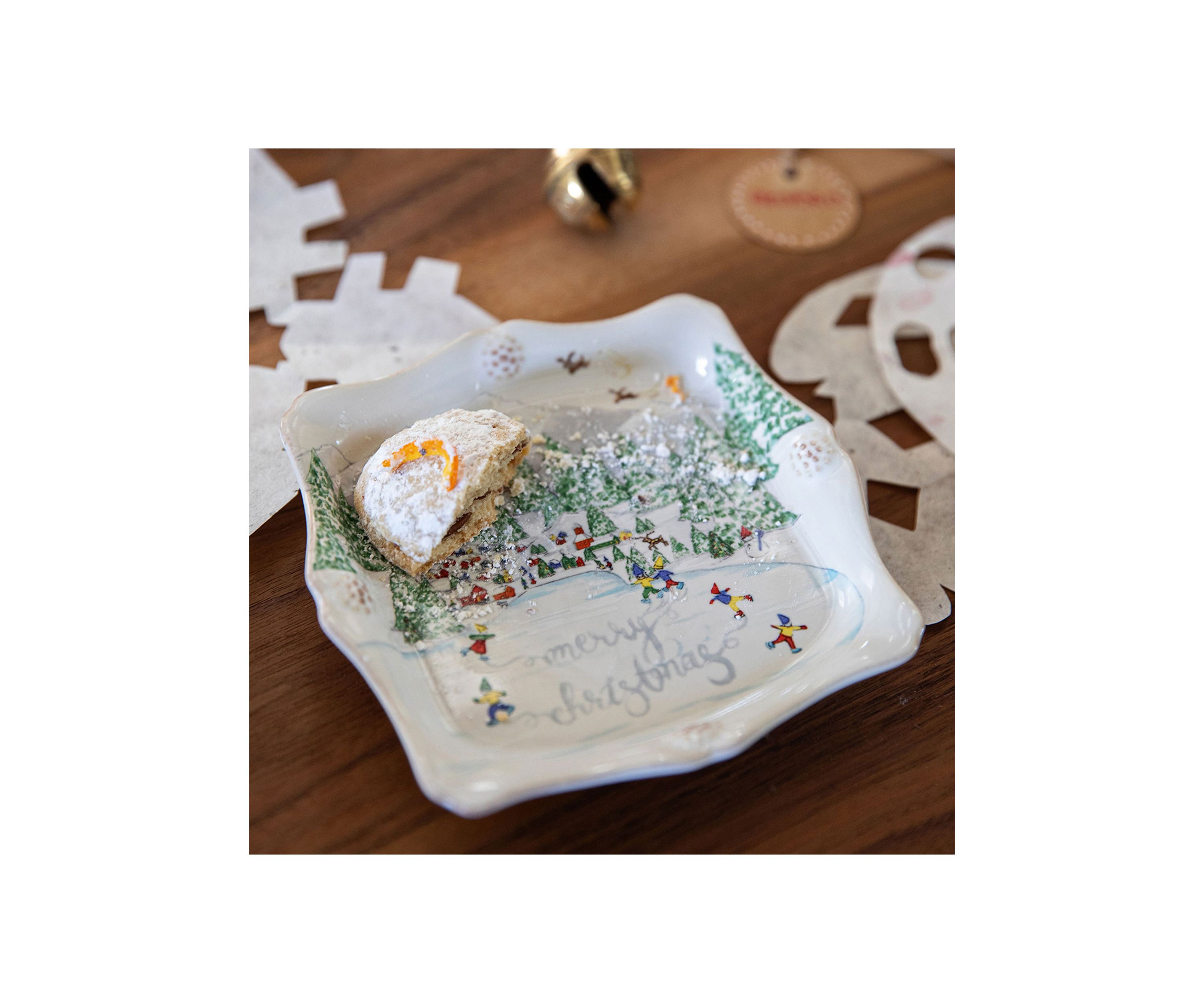 Berry & Thread North Pole Merry Christmas Trinket Tray