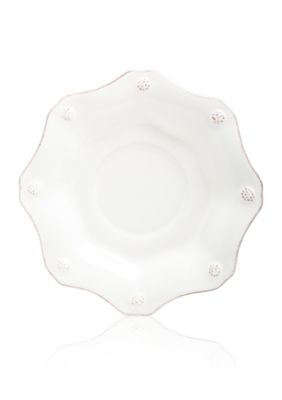 Berry & Thread Whitewash Scallop Saucer