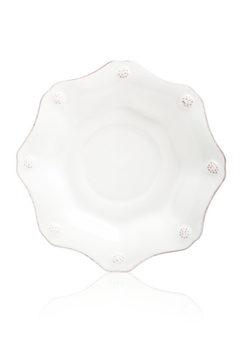 Berry & Thread Whitewash Scallop Saucer