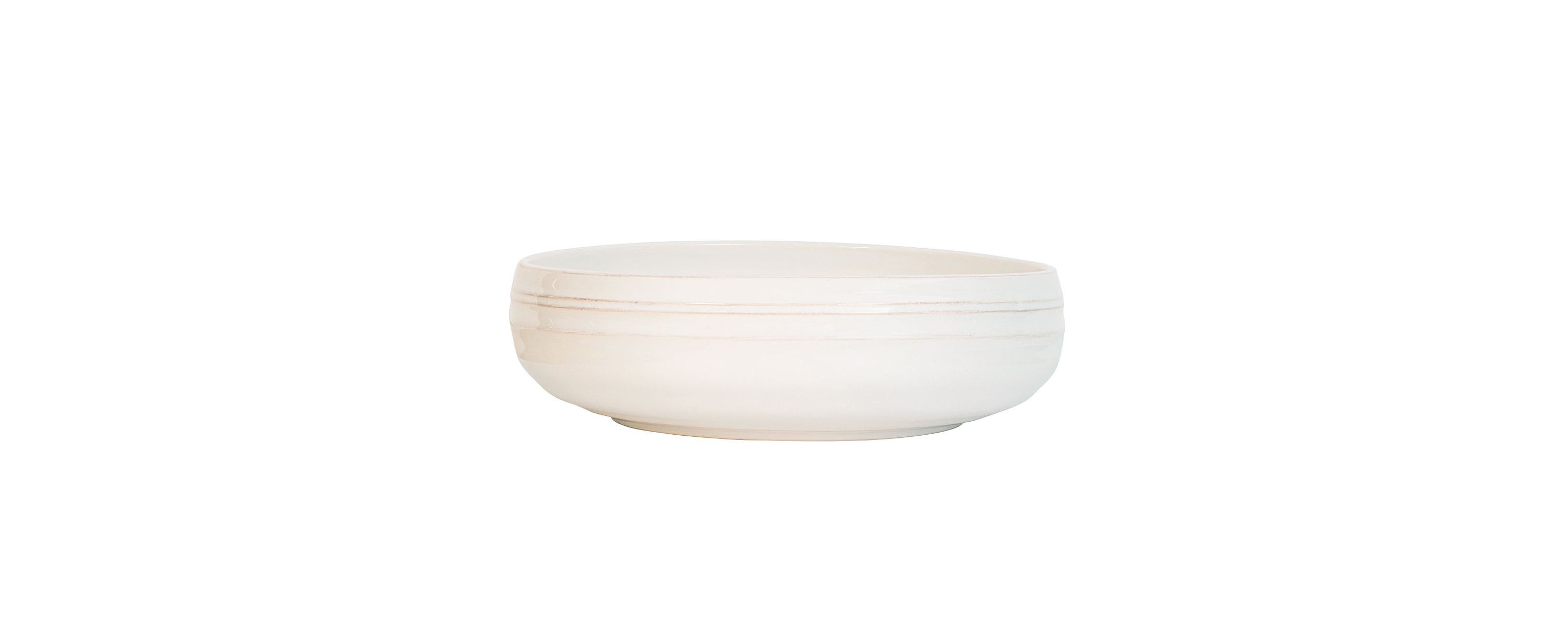 Bilbao 12" Serving Bowl - Whitewash