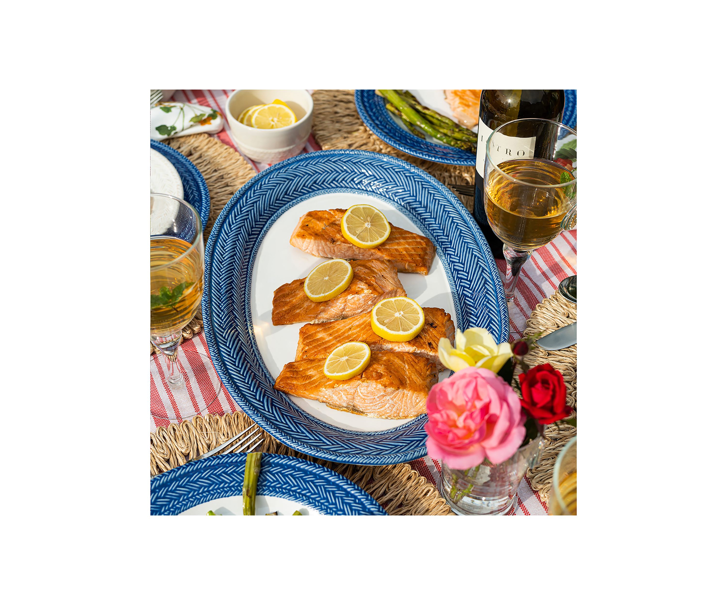 Le Panier Delft Blue Platter