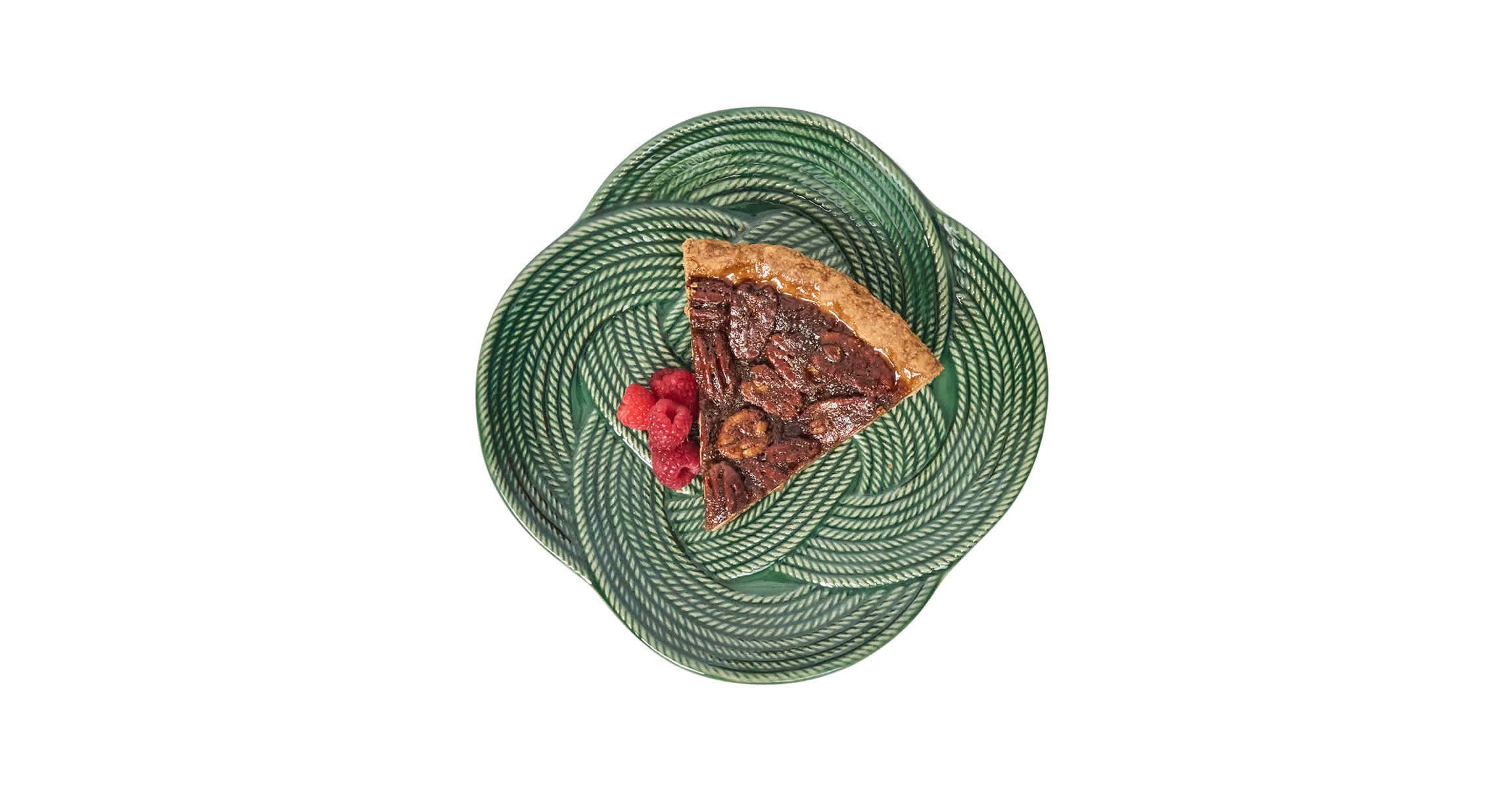 Le Panier Mystic Knot Dessert/Salad Plate - Basil