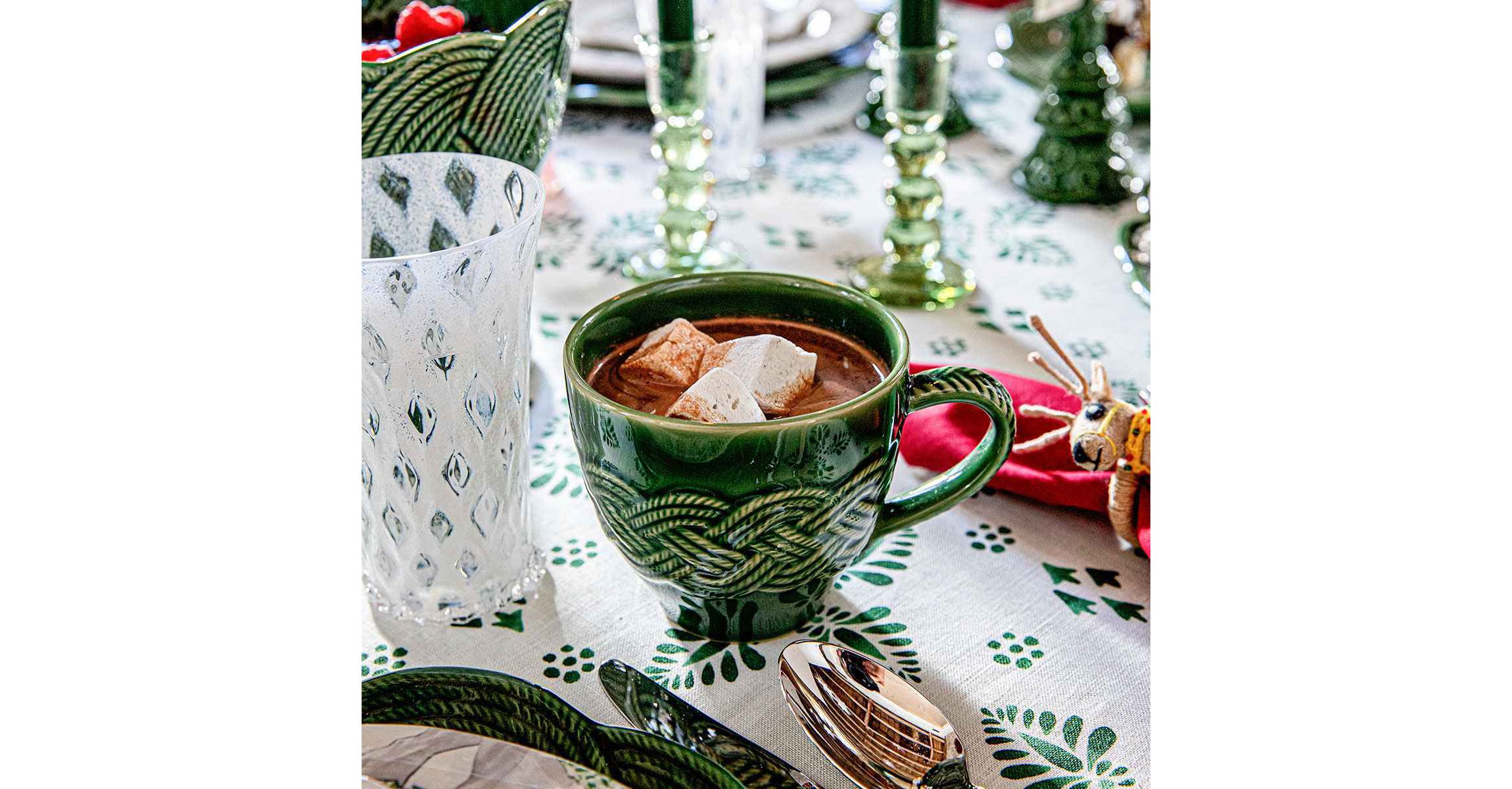 Le Panier Mystic Knot Mug - Basil