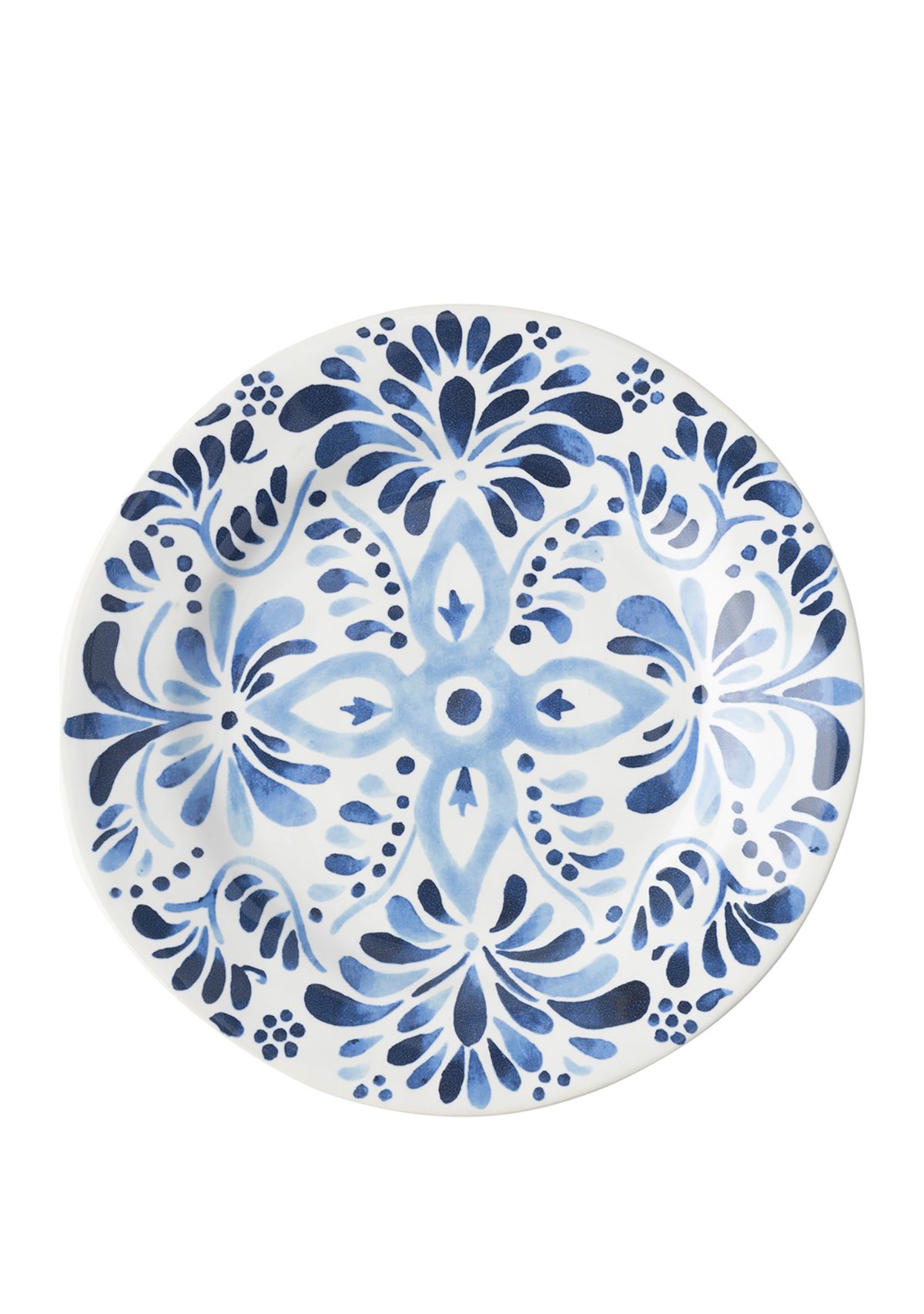 Iberian Journey Indigo Dessert/Salad Plate