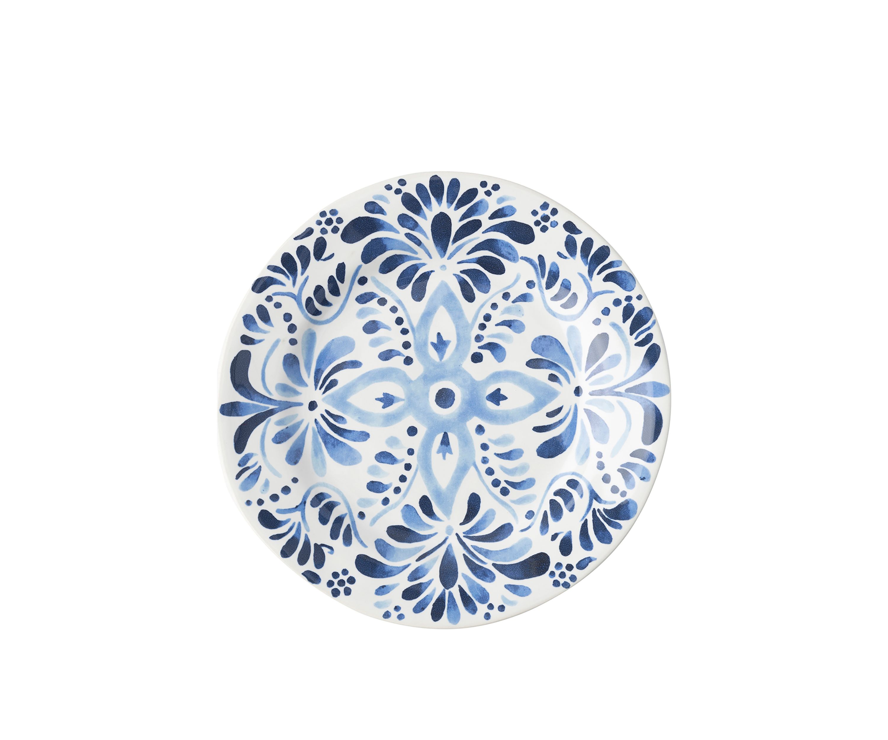 Iberian Journey Indigo Dessert/Salad Plate