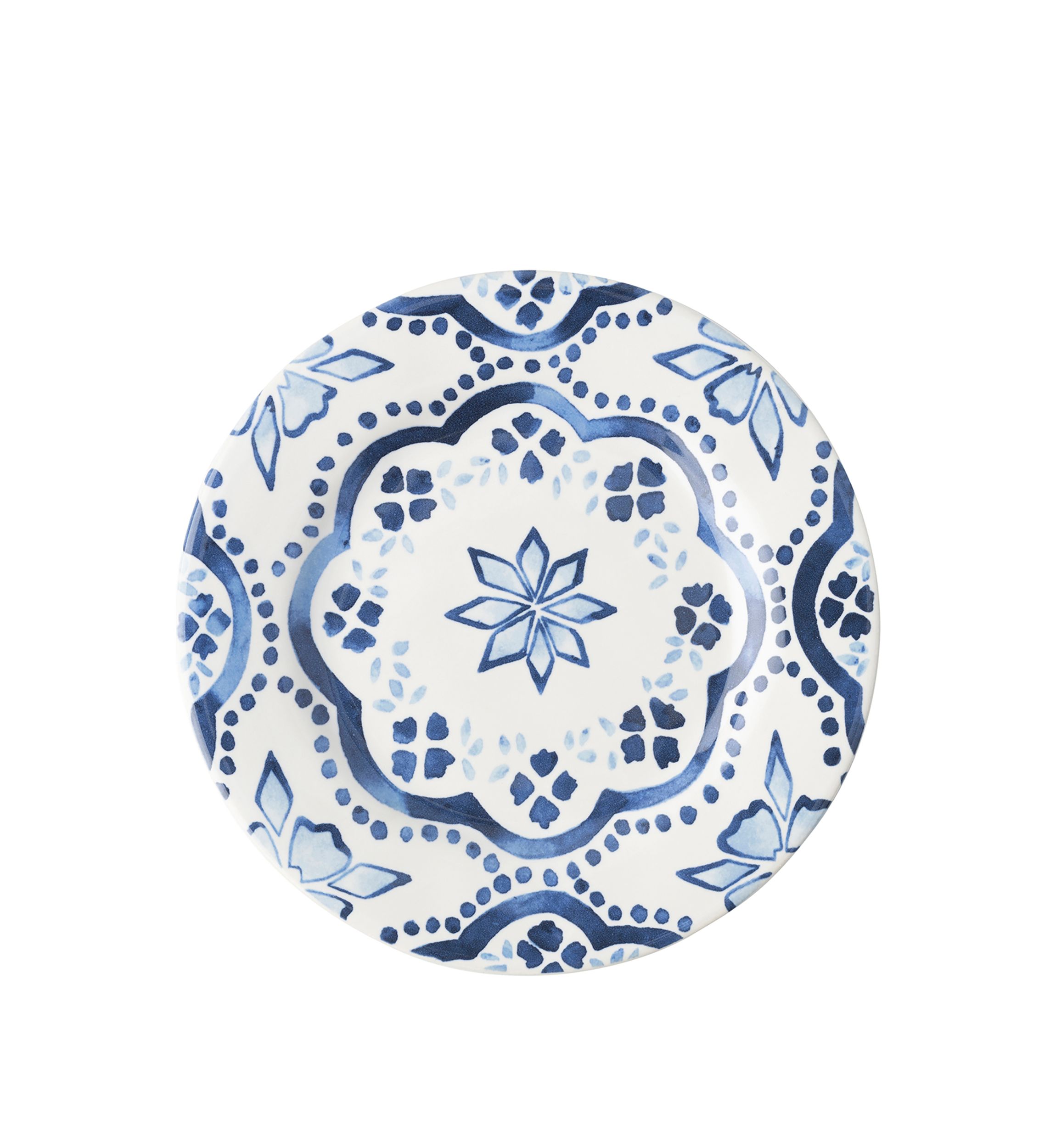 Iberian Journey Indigo Side/Cocktail Plate