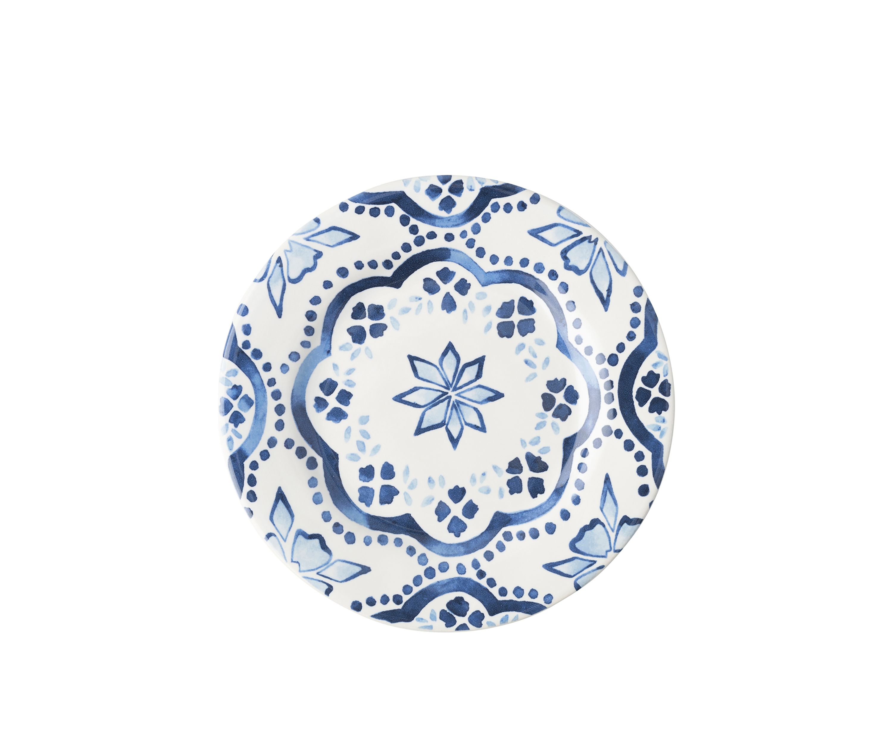 Iberian Journey Indigo Side/Cocktail Plate