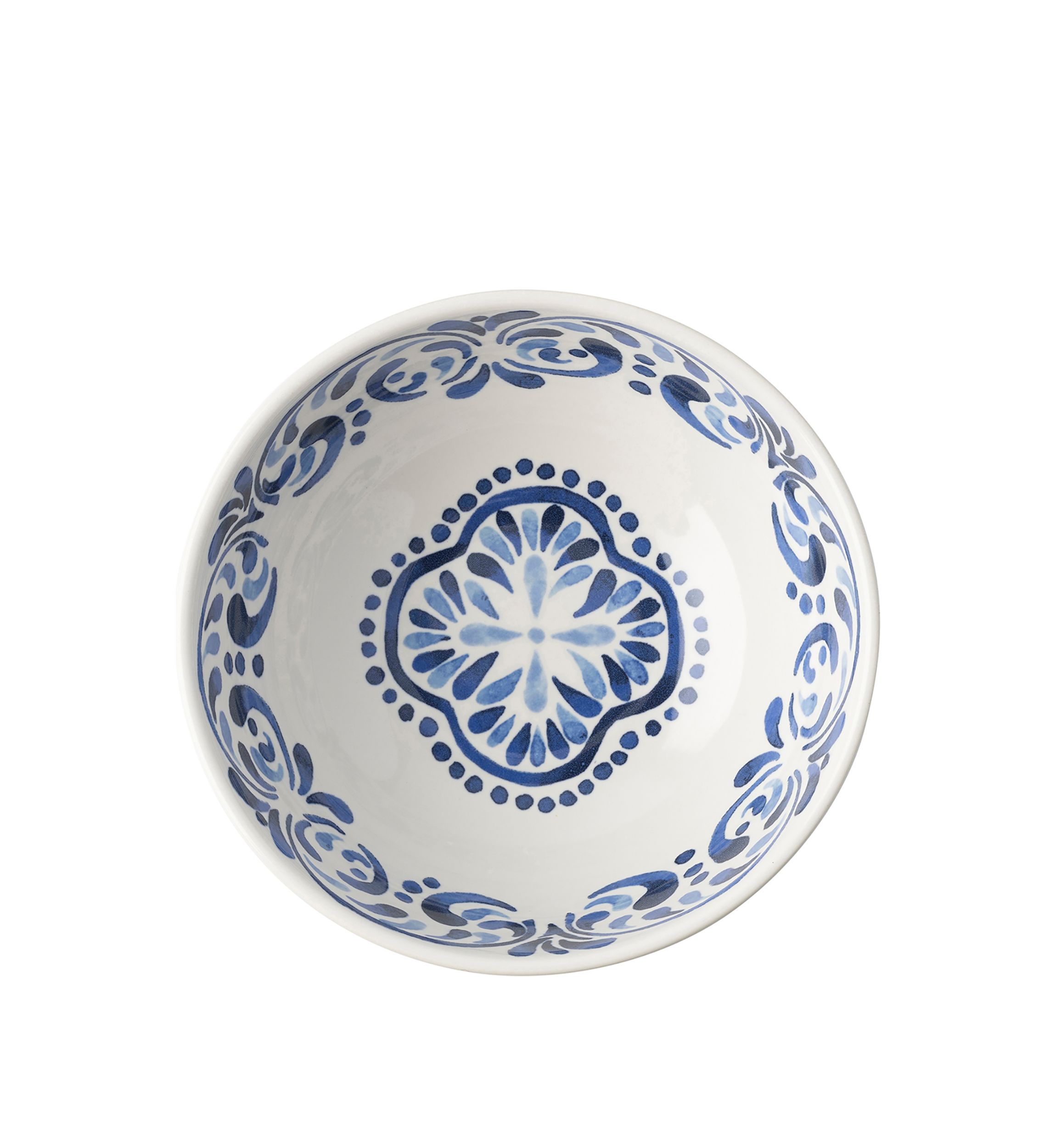 Iberian Journey Indigo Cereal/Ice Cream Bowl
