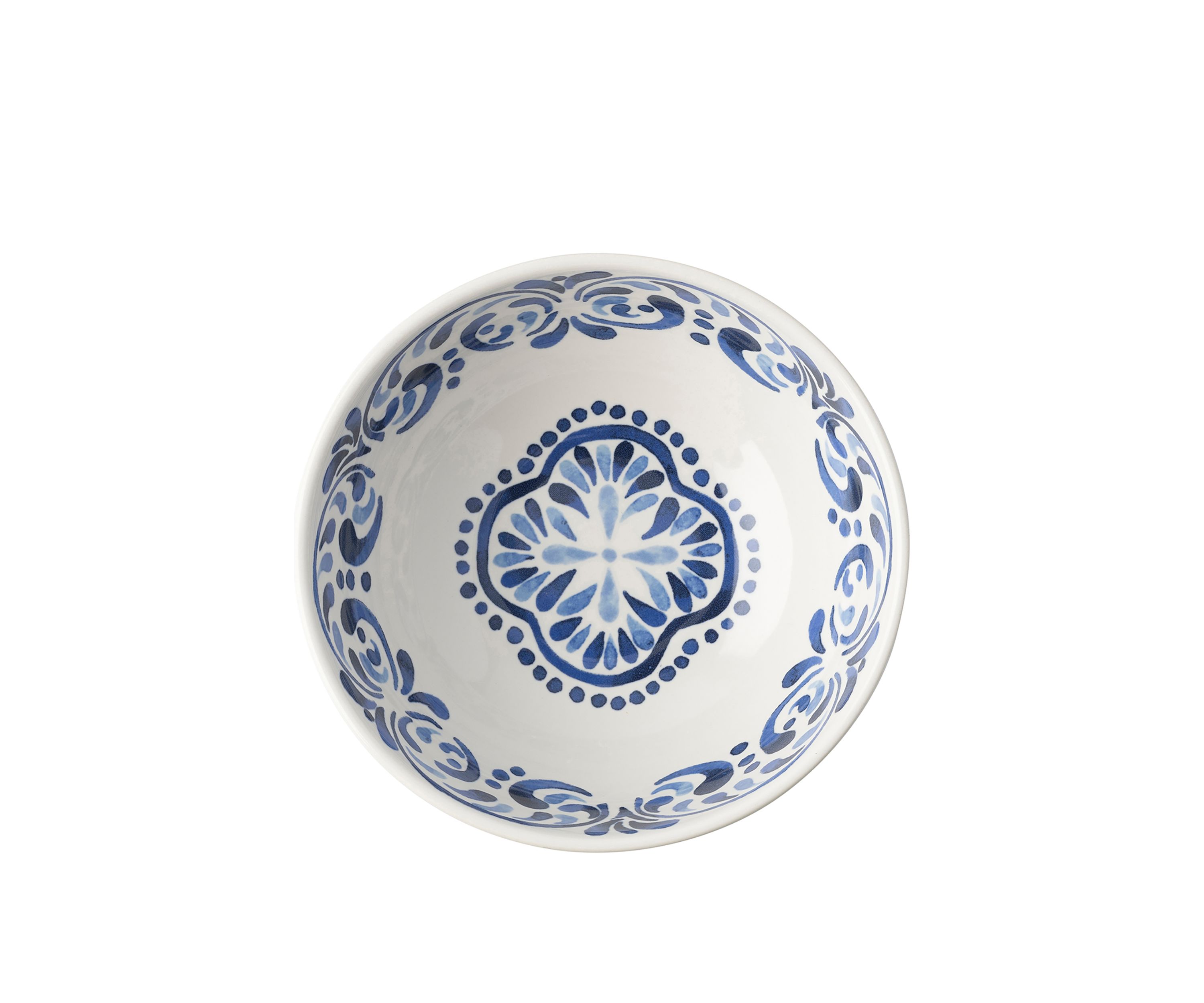 Iberian Journey Indigo Cereal/Ice Cream Bowl