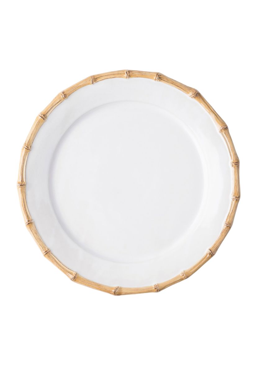Classic Bamboo Natural Dessert/Salad Plate
