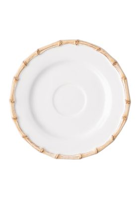 Classic Bamboo Natural Saucer