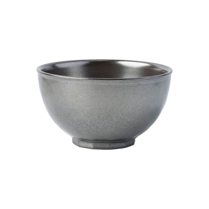 Pewter Stoneware 16pc Place Setting