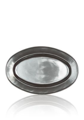 Pewter Stoneware Oval Platter