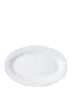 Quotidien White Truffle 15 in Oval Platter