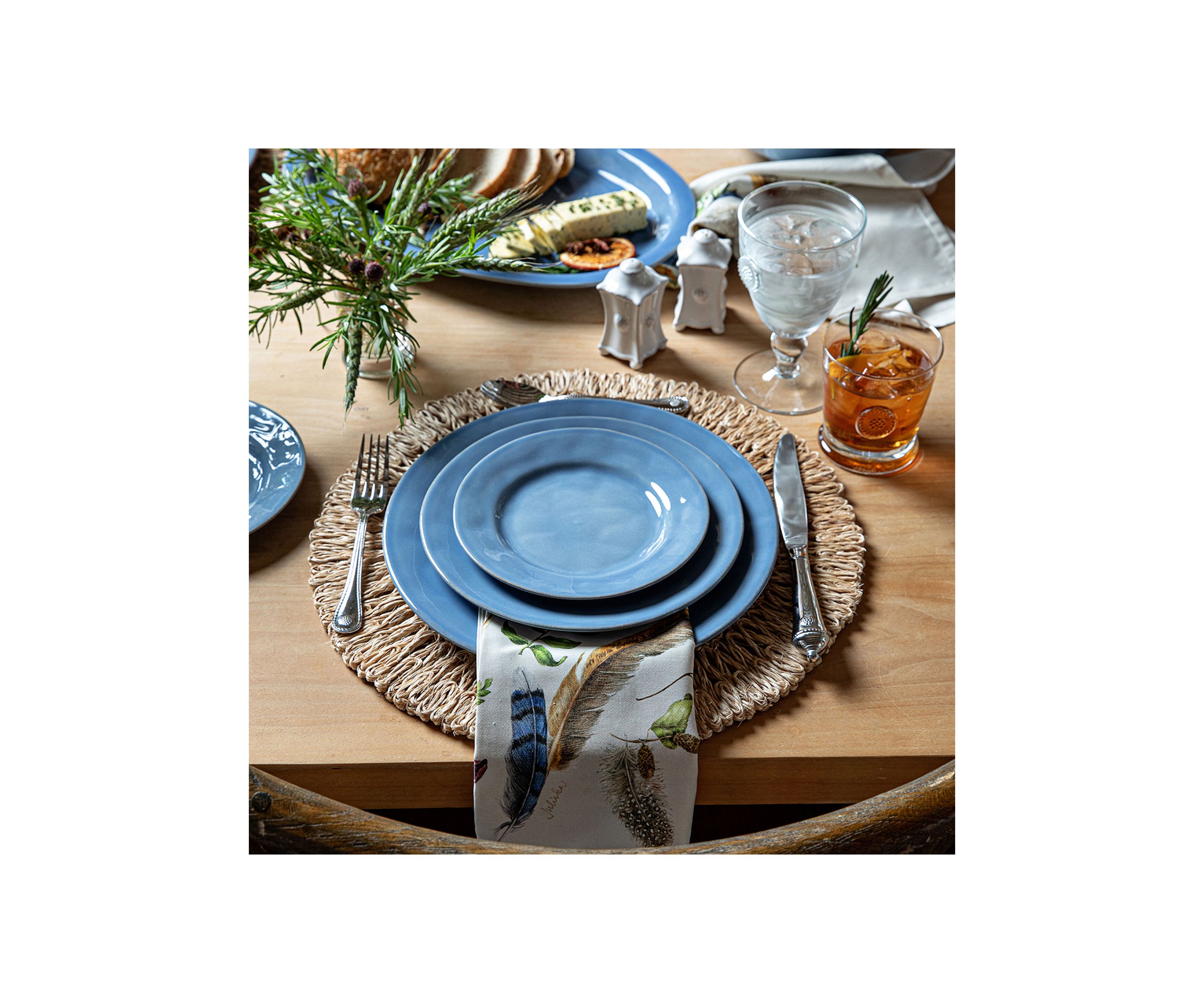 Puro Chambray Side/Cocktail Plate