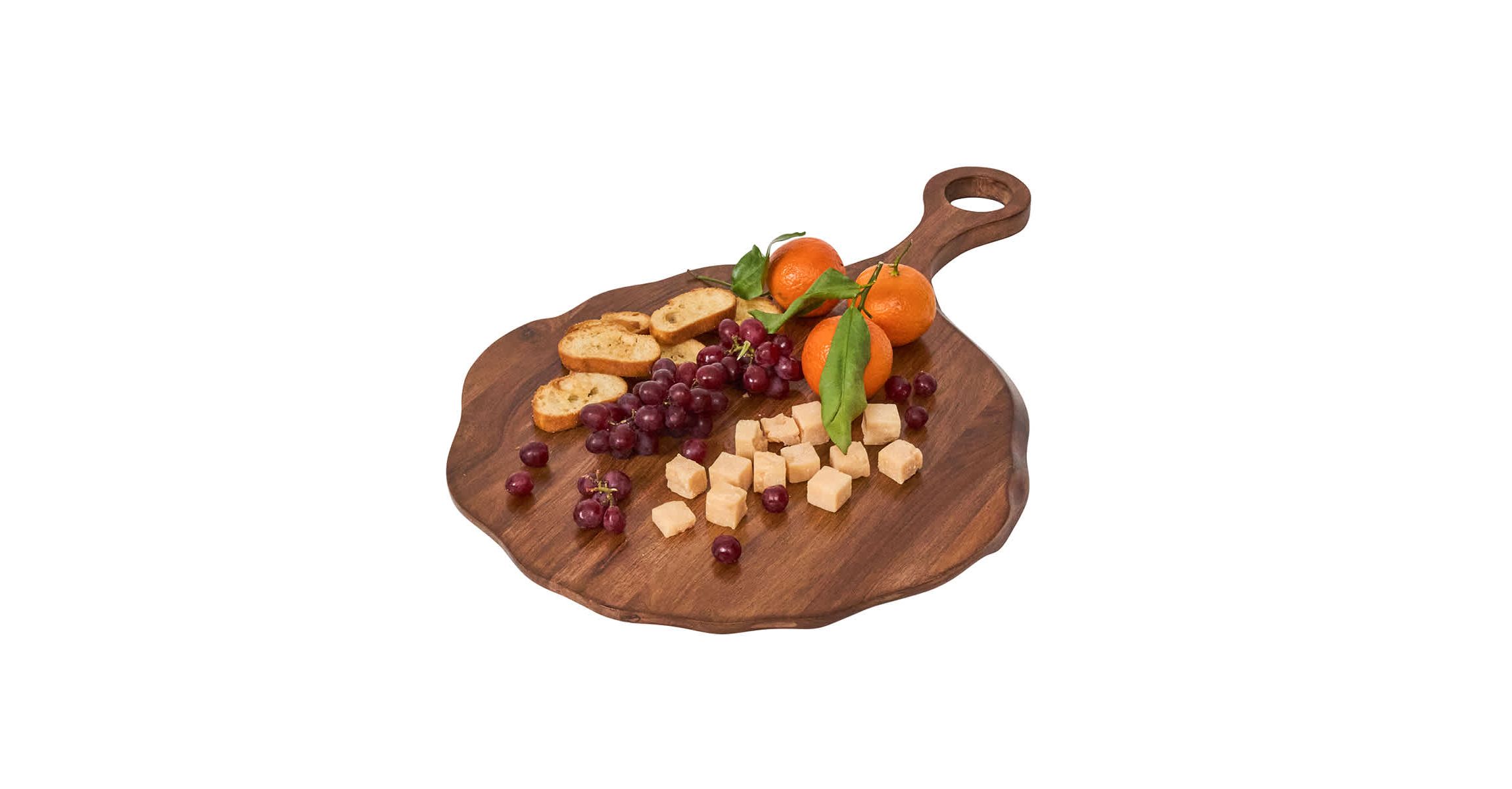 Puro Round Serving Board - Teak