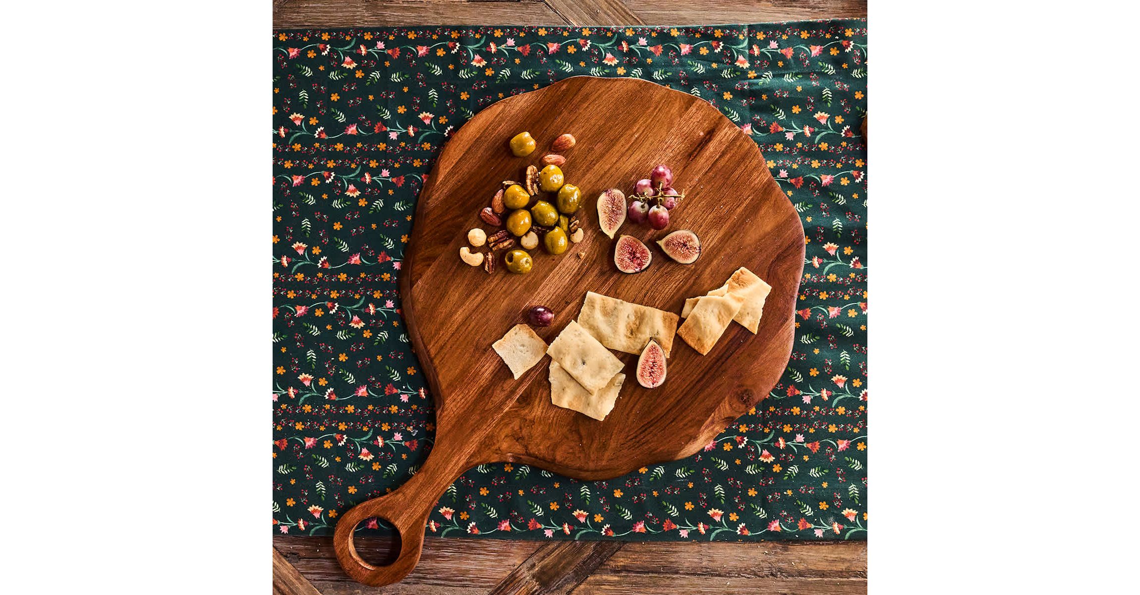 Puro Round Serving Board - Teak
