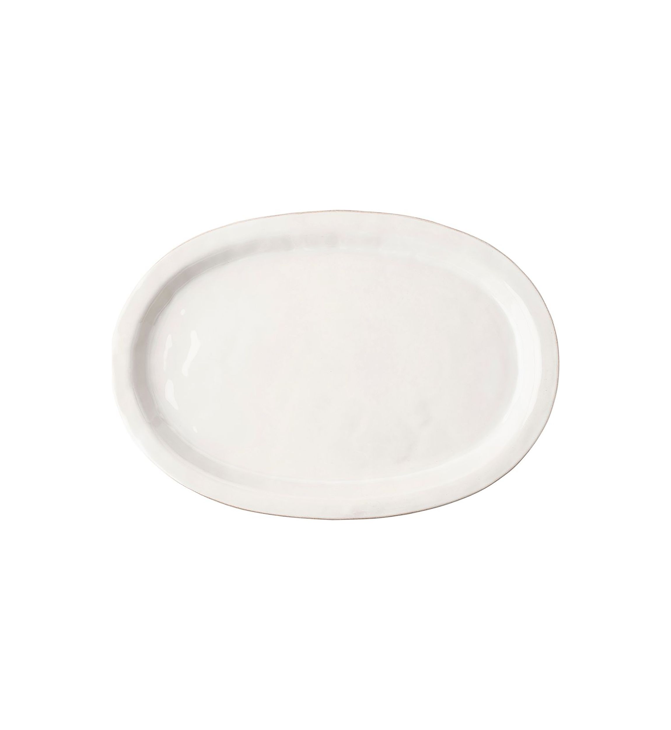 Puro 20" Platter - Whitewash
