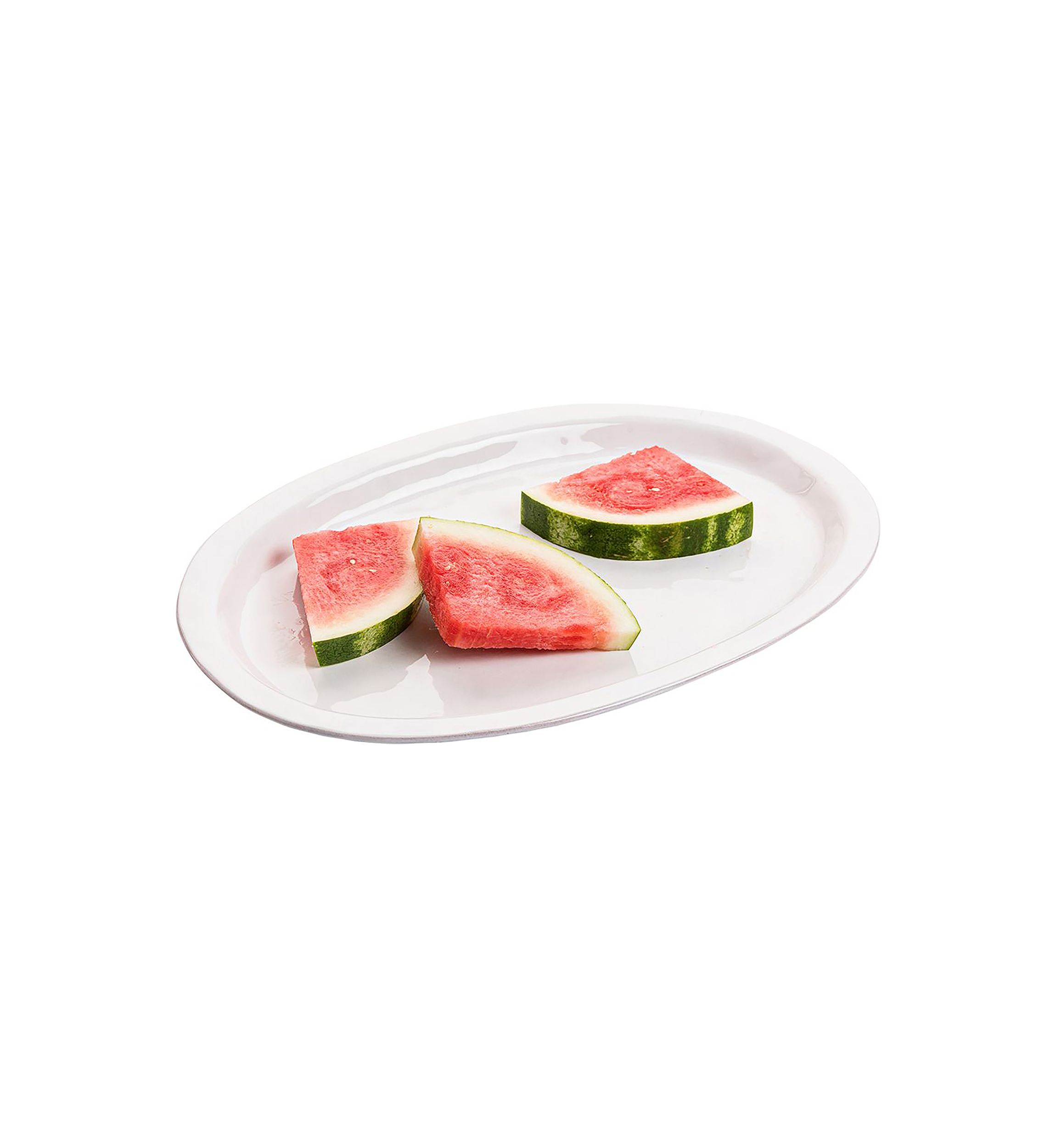 Puro 20" Platter - Whitewash