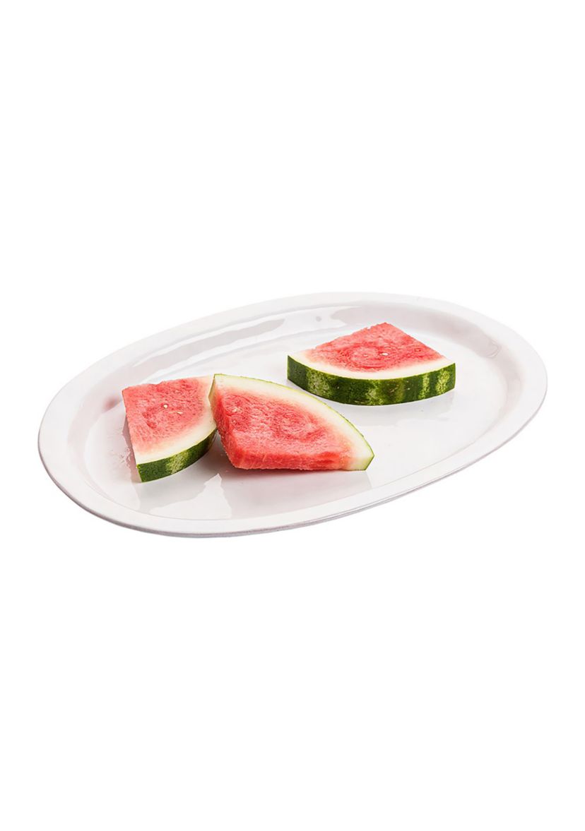 Puro 20" Platter - Whitewash