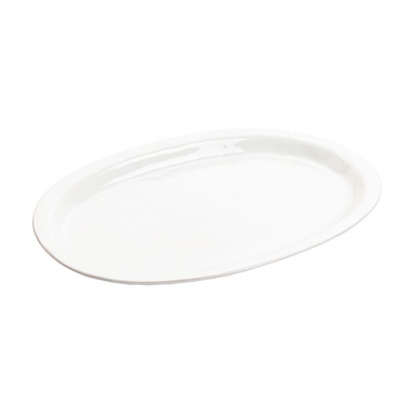 Puro 20" Platter - Whitewash