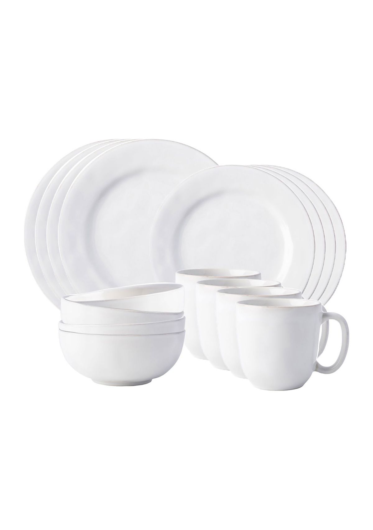 Puro 16pc Place Setting - Whitewash