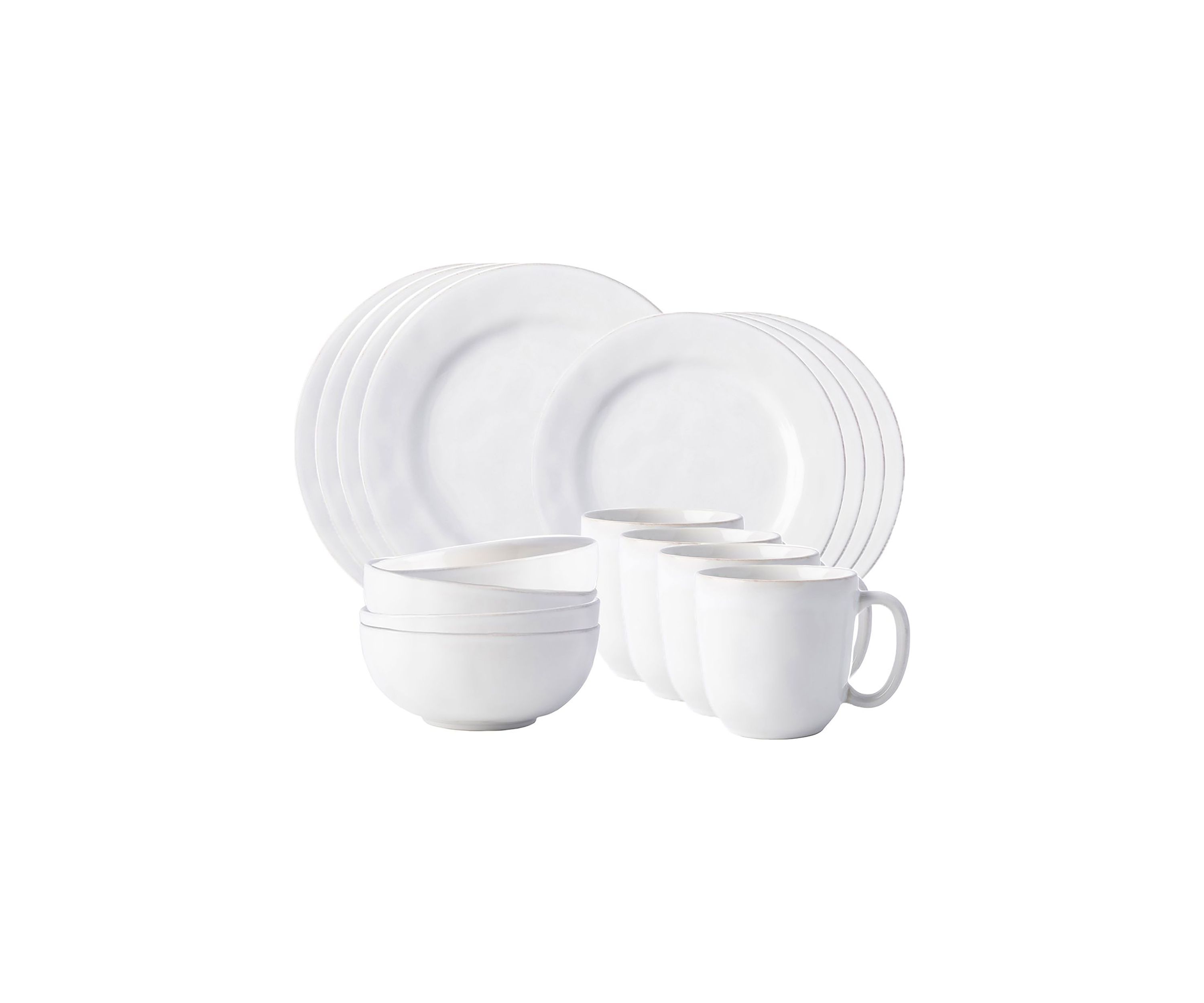 Puro 16pc Place Setting - Whitewash