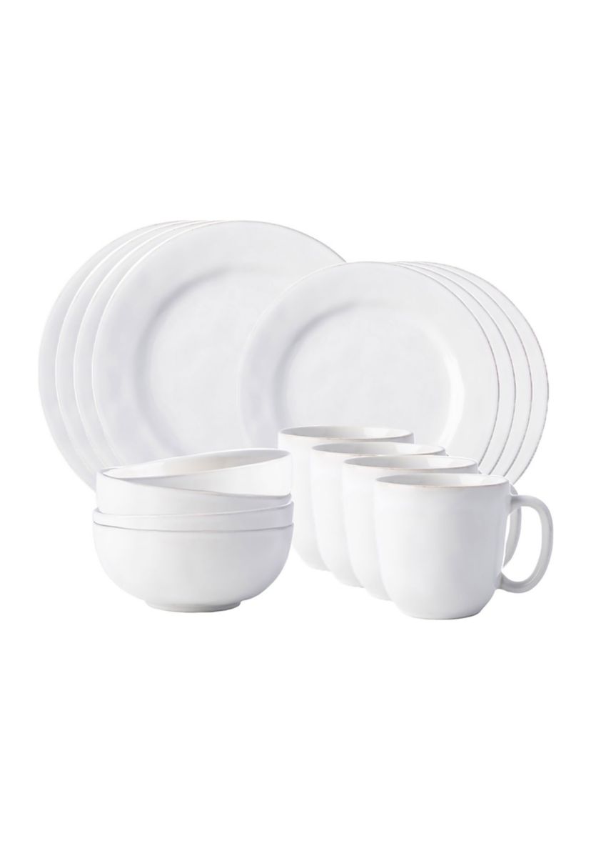 Puro 16pc Place Setting - Whitewash