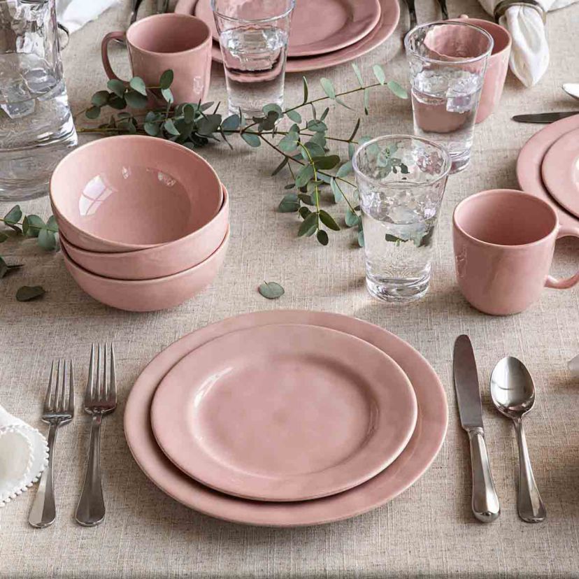 Puro 16pc Place Setting - Blush