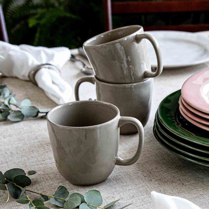 Puro 16pc Place Setting - Taupe