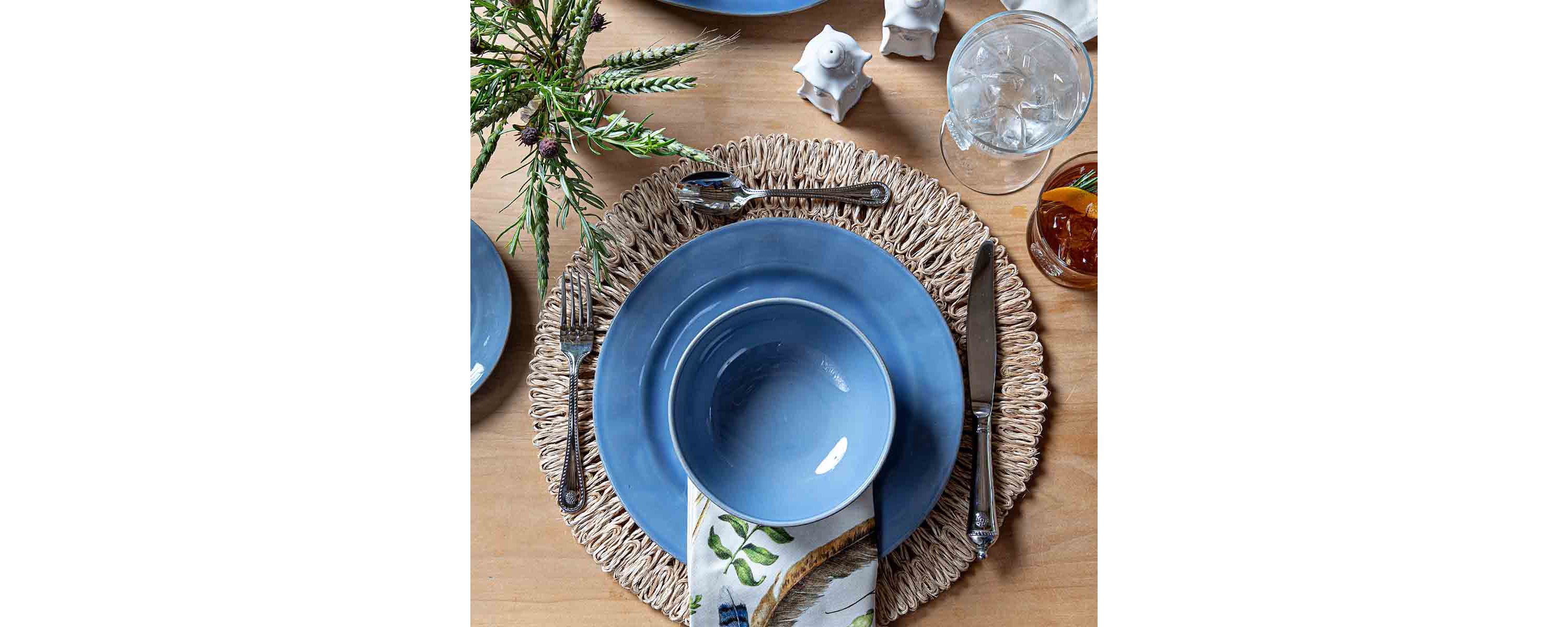 Puro 4pc Place Setting - Chambray