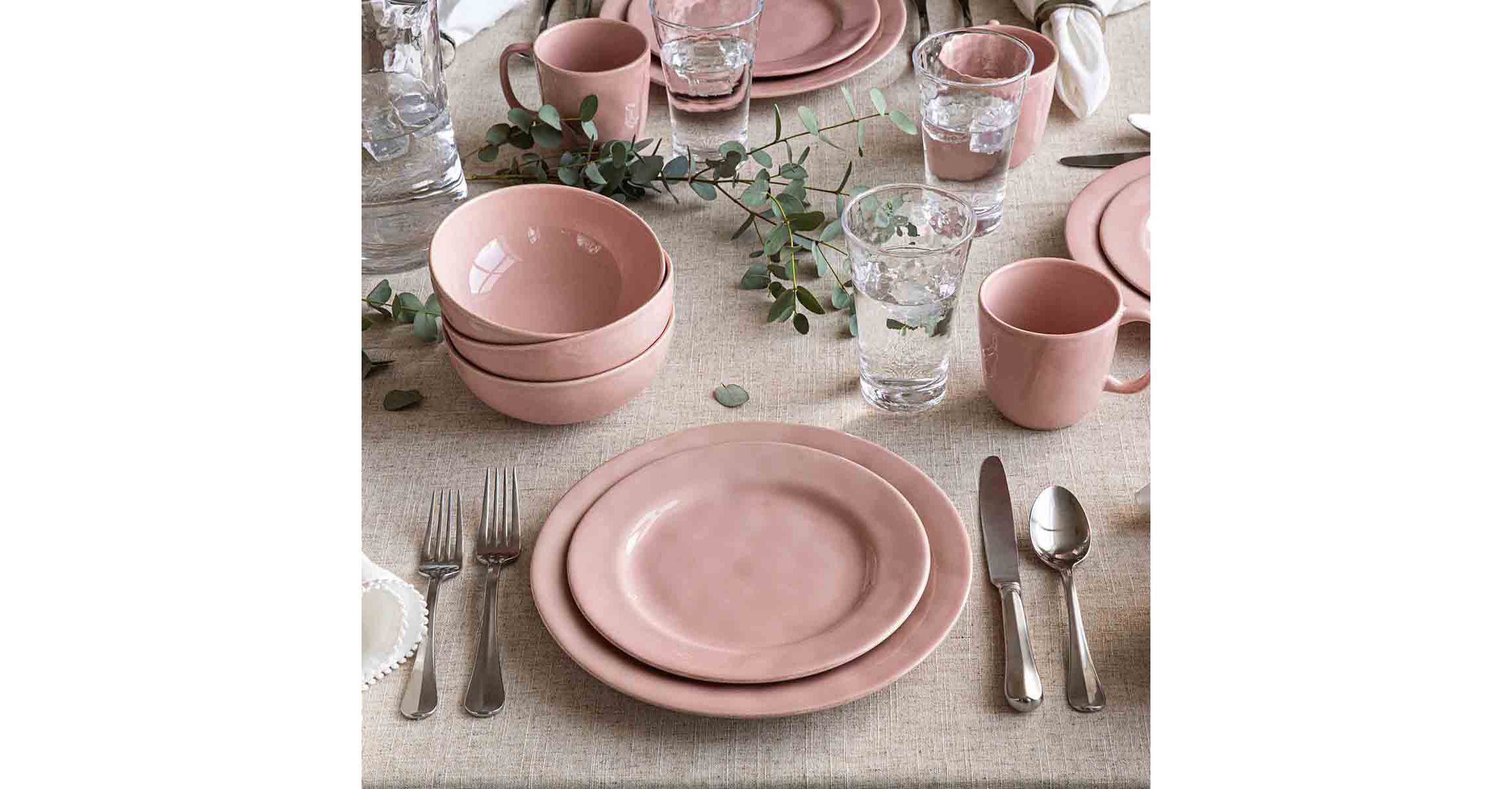 Puro 4pc Place Setting - Blush