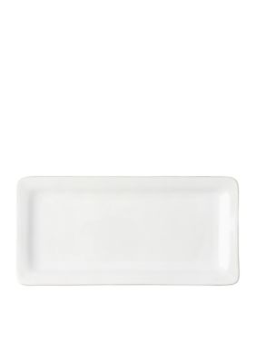 Puro Whitewash Rectangular Appetizer Platter