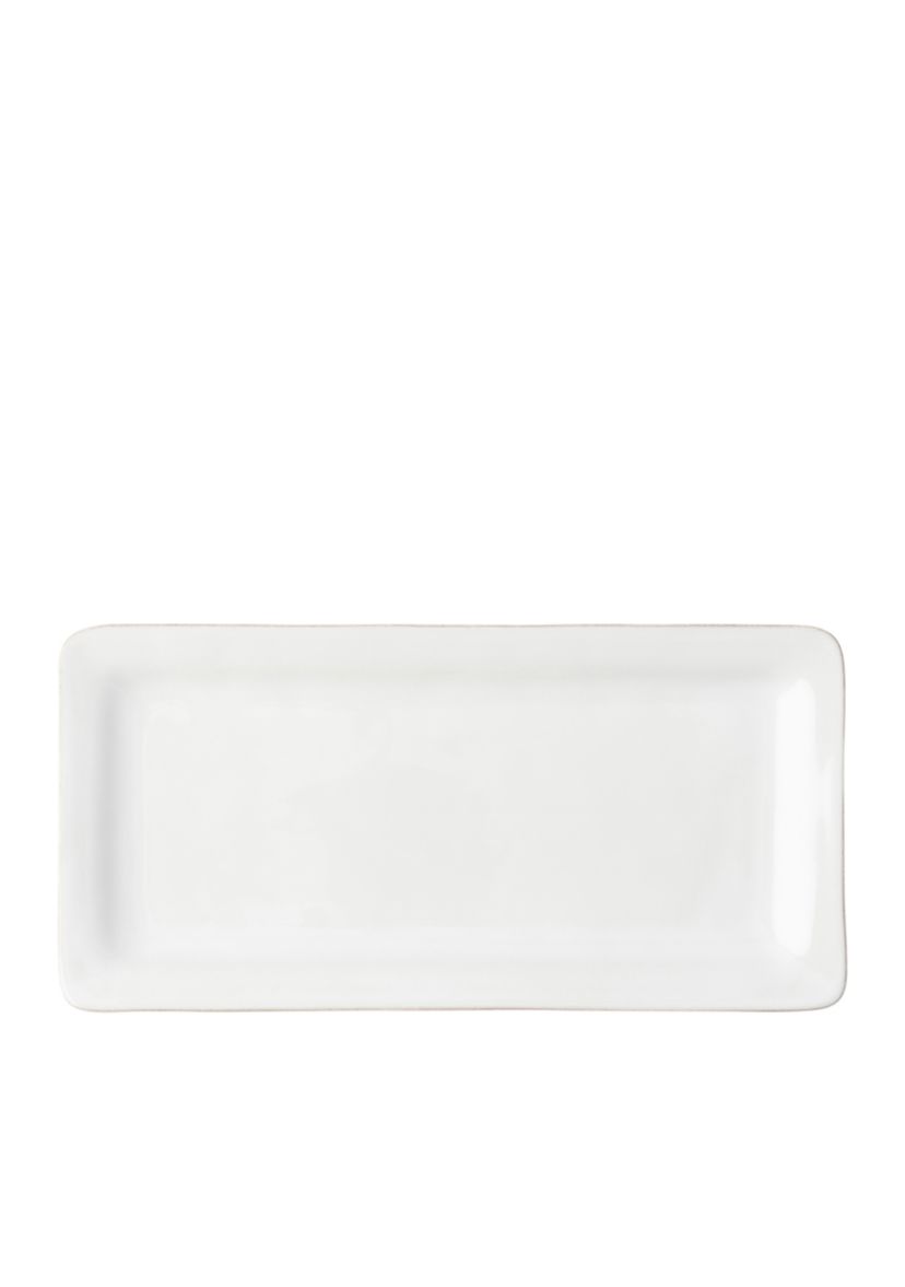 Puro Whitewash Rectangular Appetizer Platter