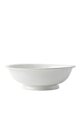 Puro Whitewash Footed Fruit Bowl