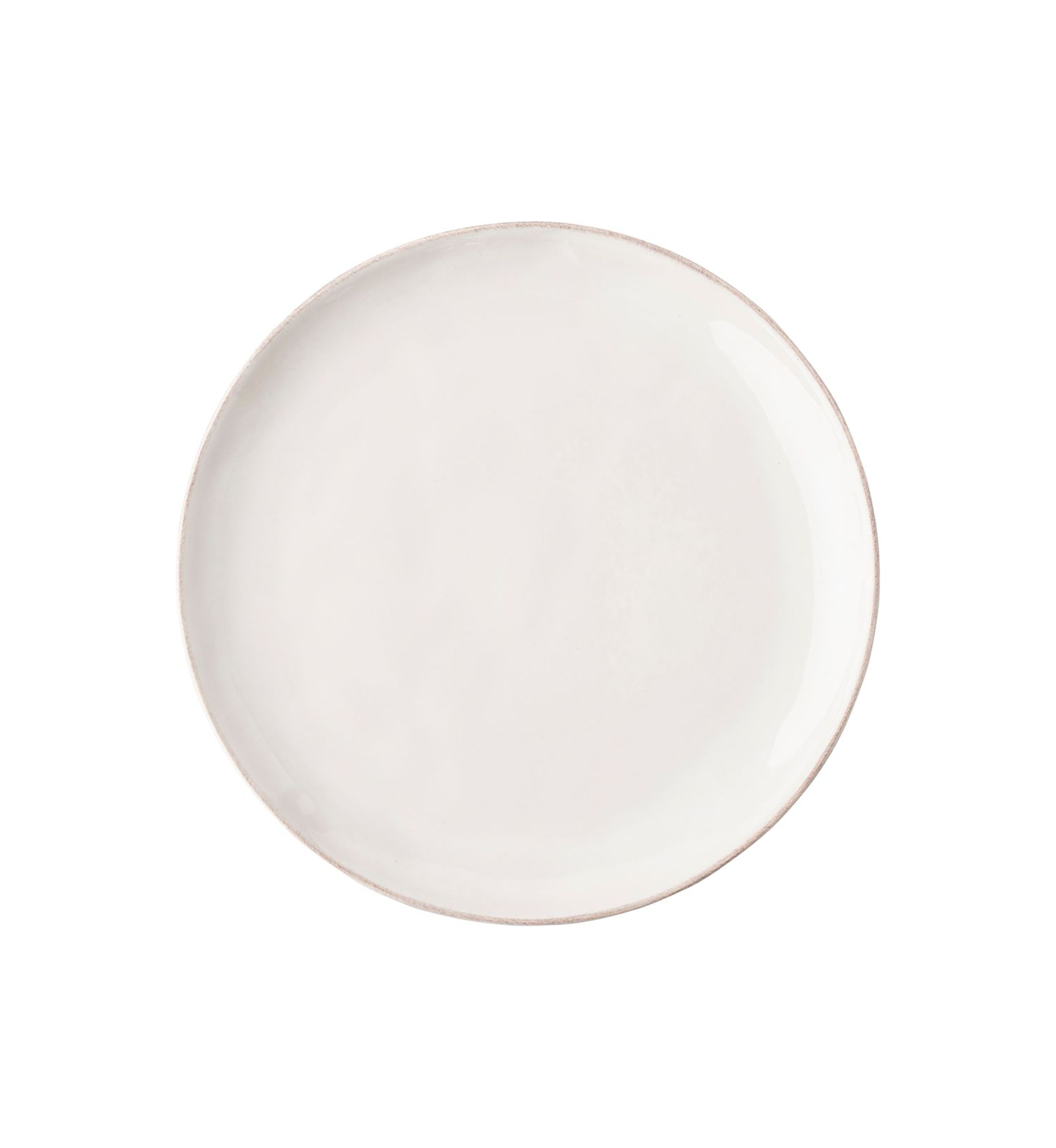 Puro Coupe Dessert/Salad Plate - Whitewash