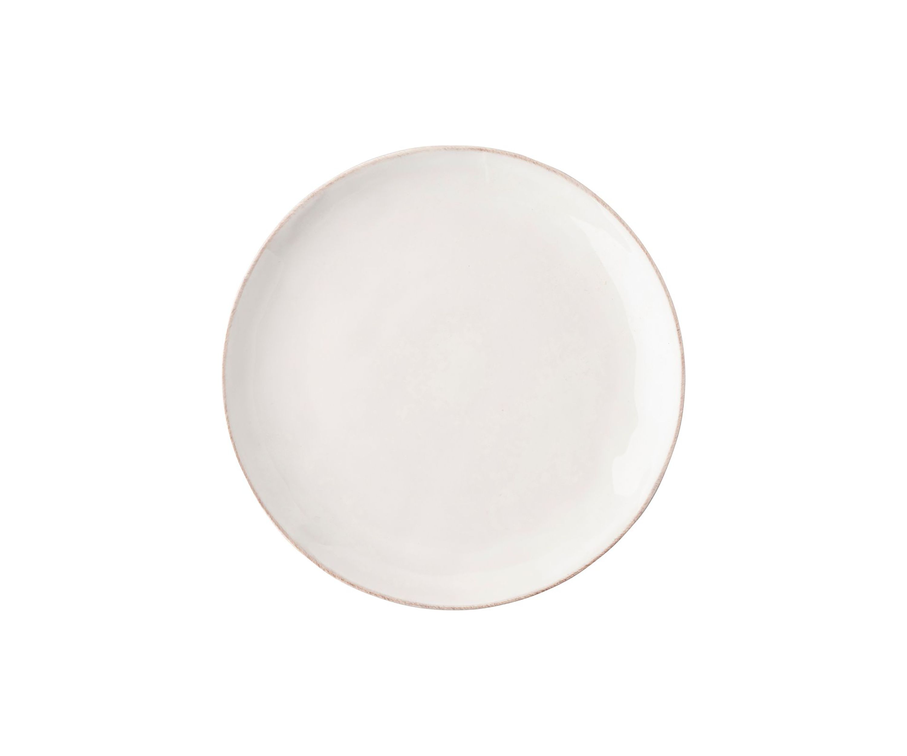 Puro Coupe Side/Cocktail Plate - Whitewash