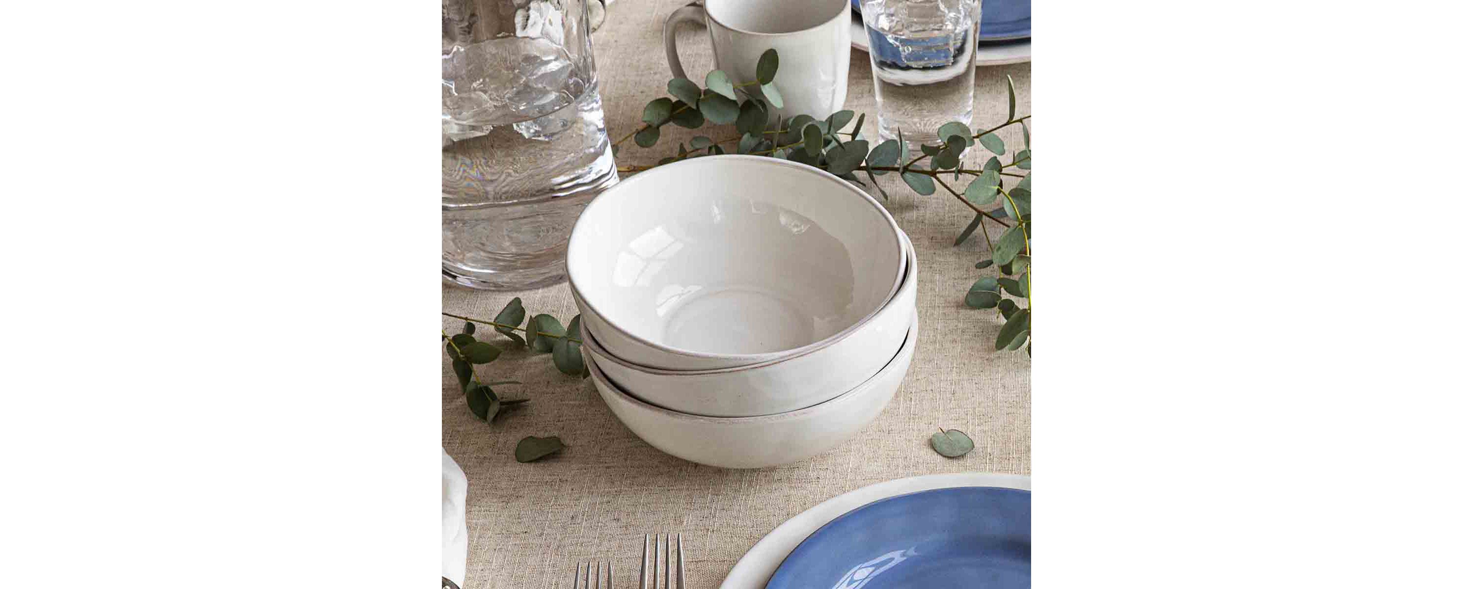 Puro Coupe 16pc Place Setting - Whitewash