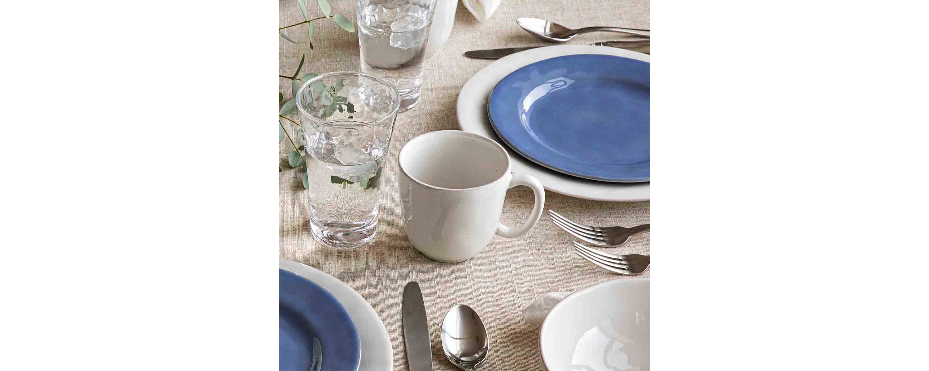Puro Coupe 16pc Place Setting - Whitewash